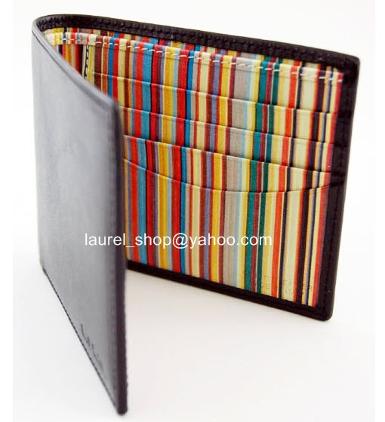 Paul Smith Interior Multi Stripe Billfold Wallet